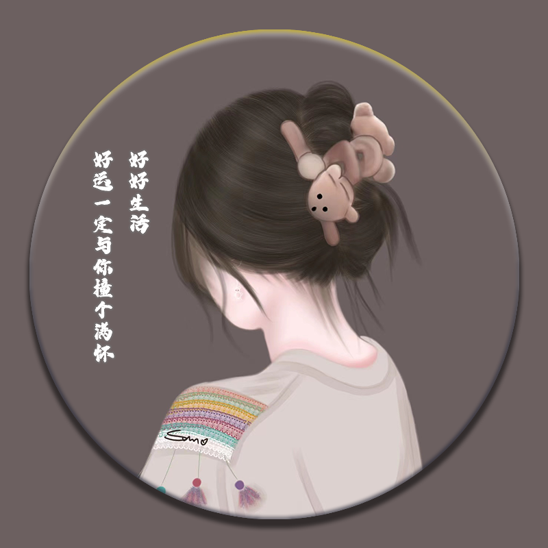 【头像】女生头像22款PSD源文件
